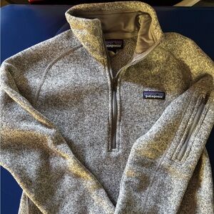 Patagonia women’s better sweater 1/4 zip fleece